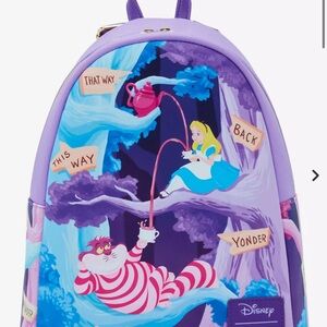 Loungefly Disney Alice In Wonderland Alice & Cheshire Cat
Mini Backpack